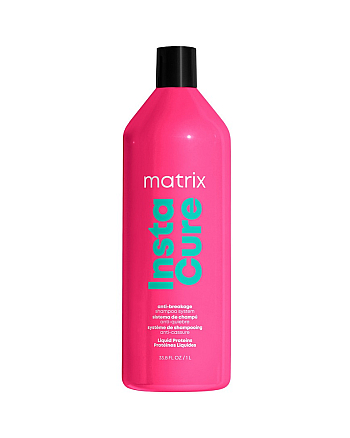 Matrix Total Results Instacure - Шампунь профессиональный для восстановления волос с жидким протеином 1000 мл - hairs-russia.ru